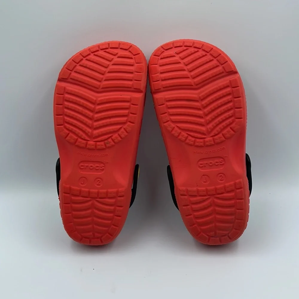 Crocs Disney Minnie Mouse‎ Clogs Kids Sz J2